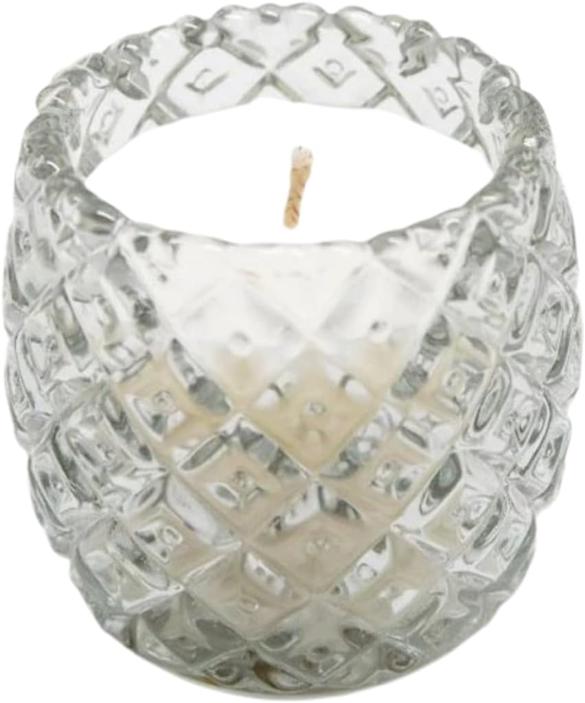 Unscented Crystal Votive 2.8 oz Candles