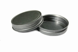 Pewter Lids For Mason Jars - Pack Of 12
