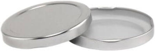Silver Twist Closure, No Button 70TW, Tinplate w/Plastisol (Case 1050)