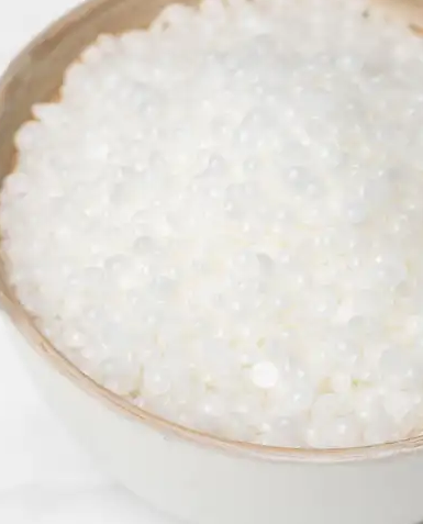 Pure White Beeswax Pellets (1 lb Bag) – Premium cosmetic-grade, naturally bleached white beeswax pellets, perfect for candl