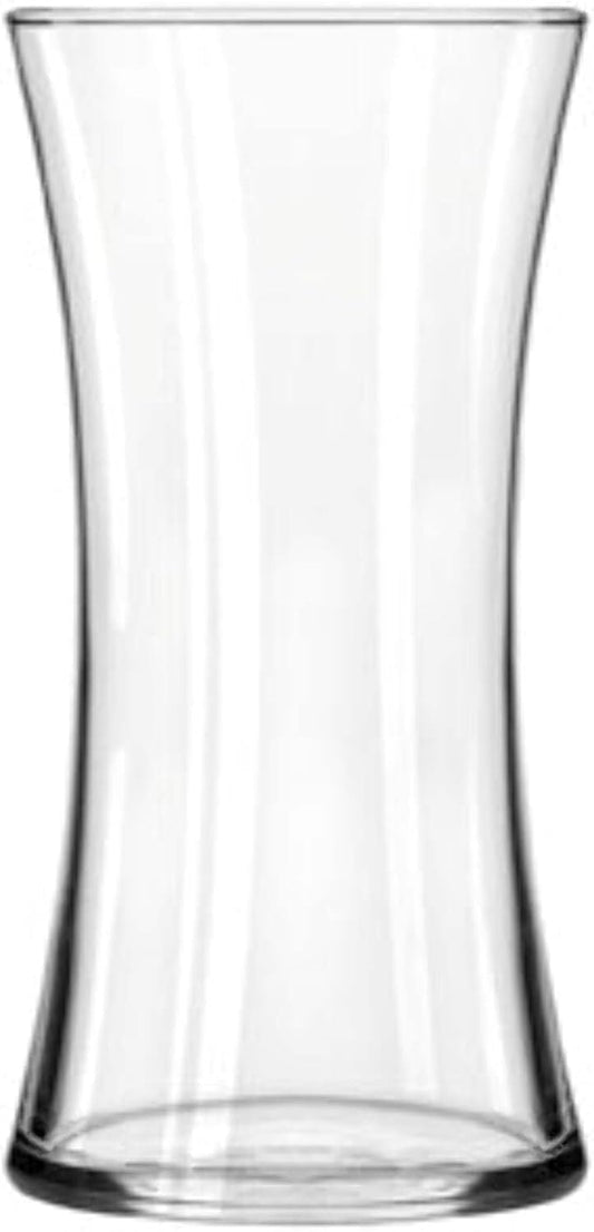 Libbey Flare Sidney Vase, 8-Inch, Clear, Set of 4