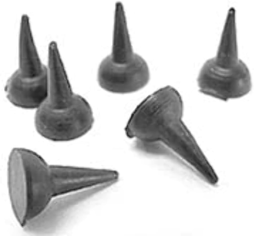 Rubber Candle Mold Plugs, Bag of 5