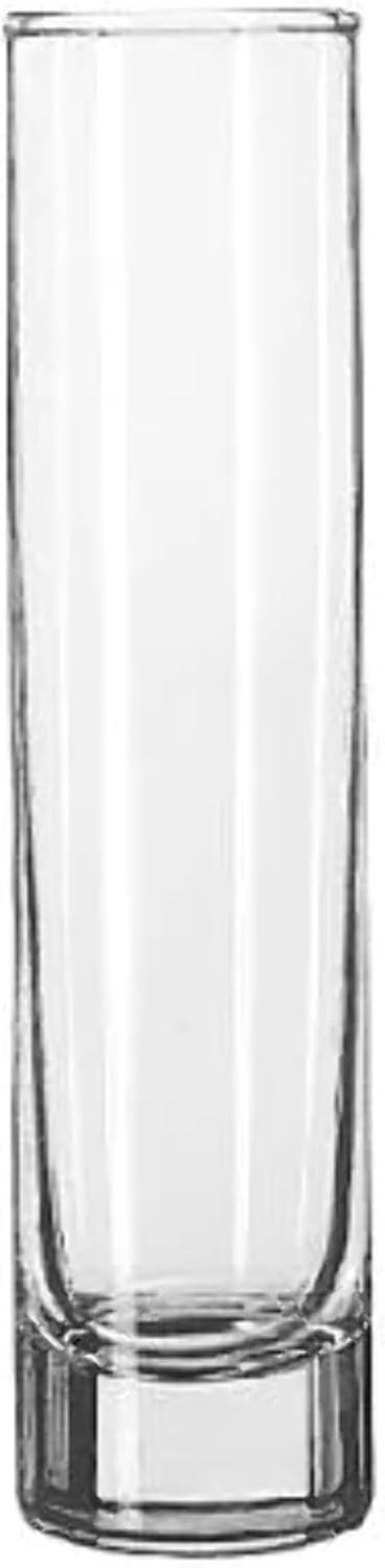 Libbey #2824 7 1/2" Cylinder Bud Vase, Case of 6