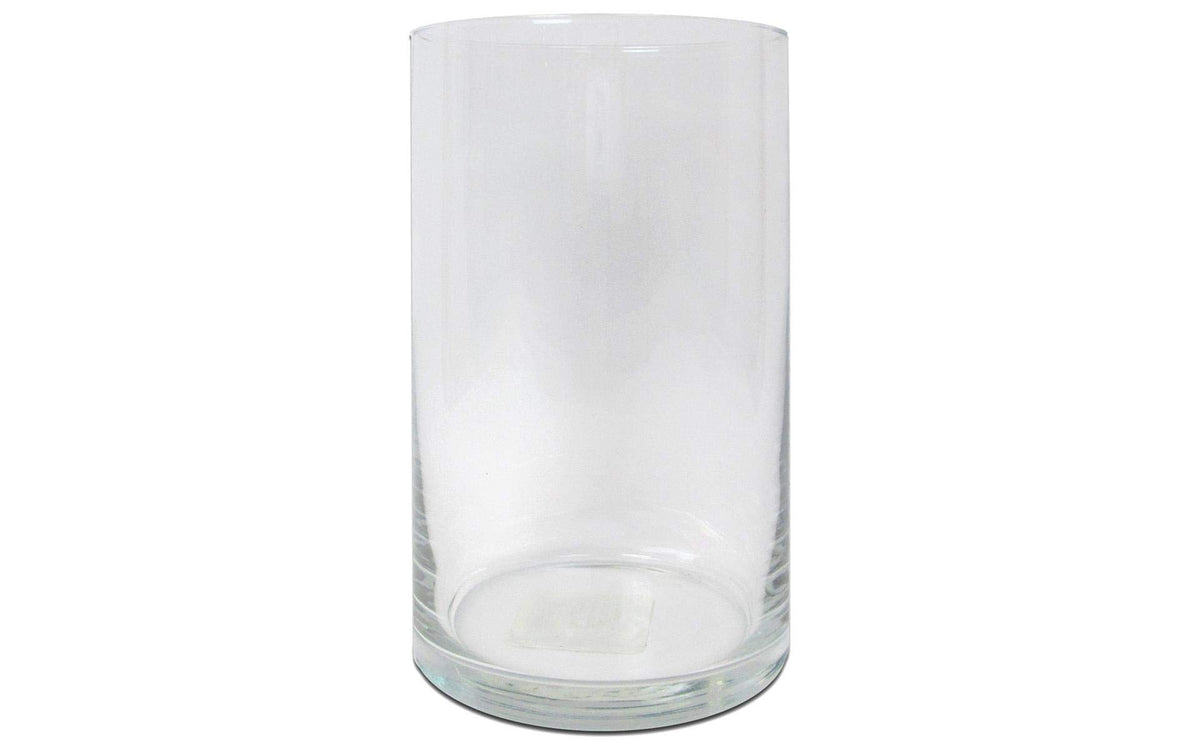 Libbey Cylinder Vase, 7-1/2-Inch, Clear, Set of 12