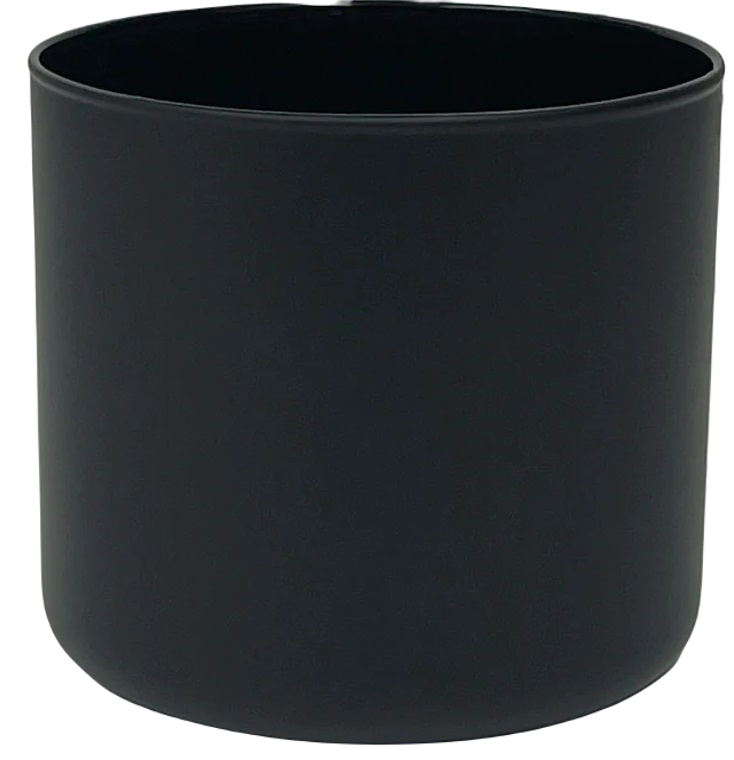 Multi-Wick Candle Jar with Matte Black Outside Spray - 12 Pack