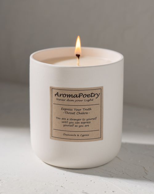 Candle - Aroma Poetry Throat