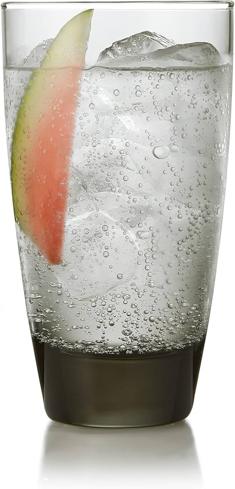 Refreshing drink with fruit slice in 2154SM 18 Oz Classic Cooler set of 6