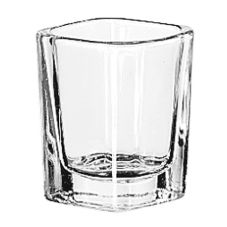 2 oz Square Prism Shot Glass - Set of 4