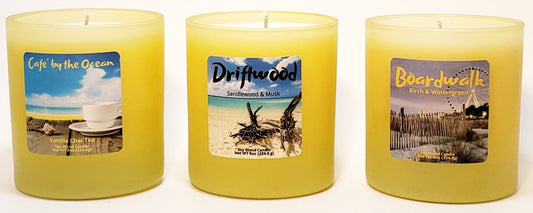 Summer 8 oz Candle Set by JT Home Candles