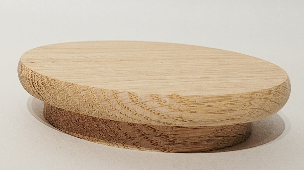 Wooden Lid with fitment for jars with 3 1/2" Opening